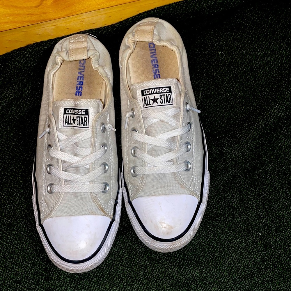 Off white Slip on Converse